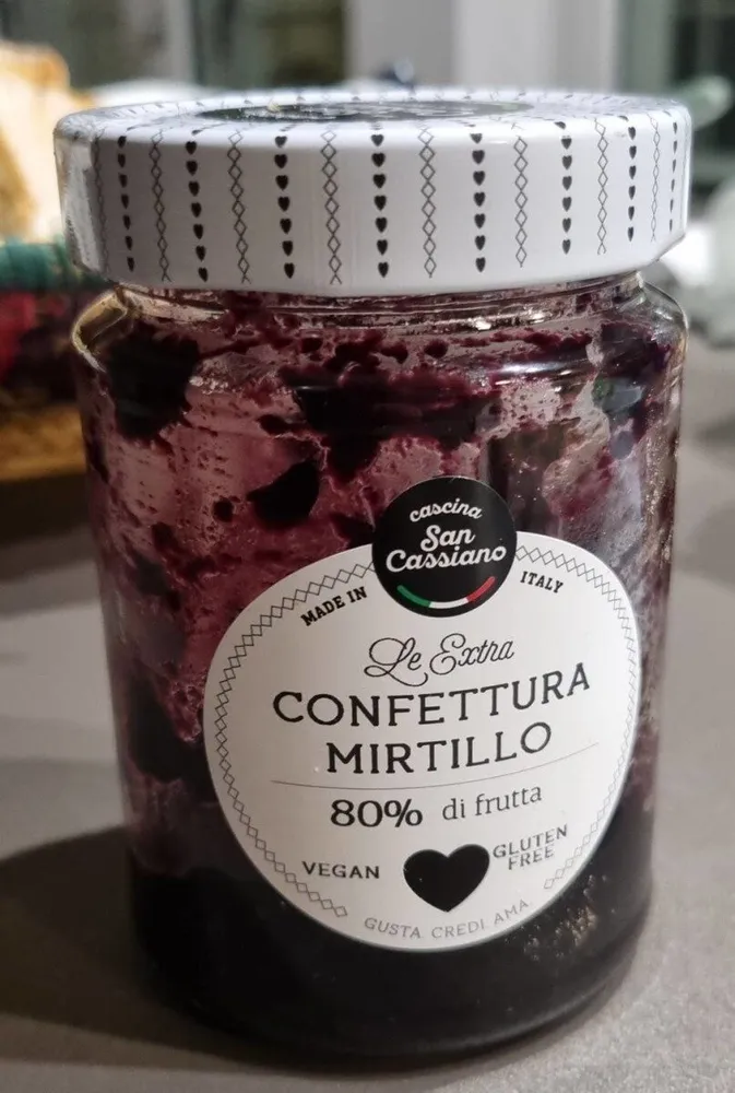 Confettura mirtillo