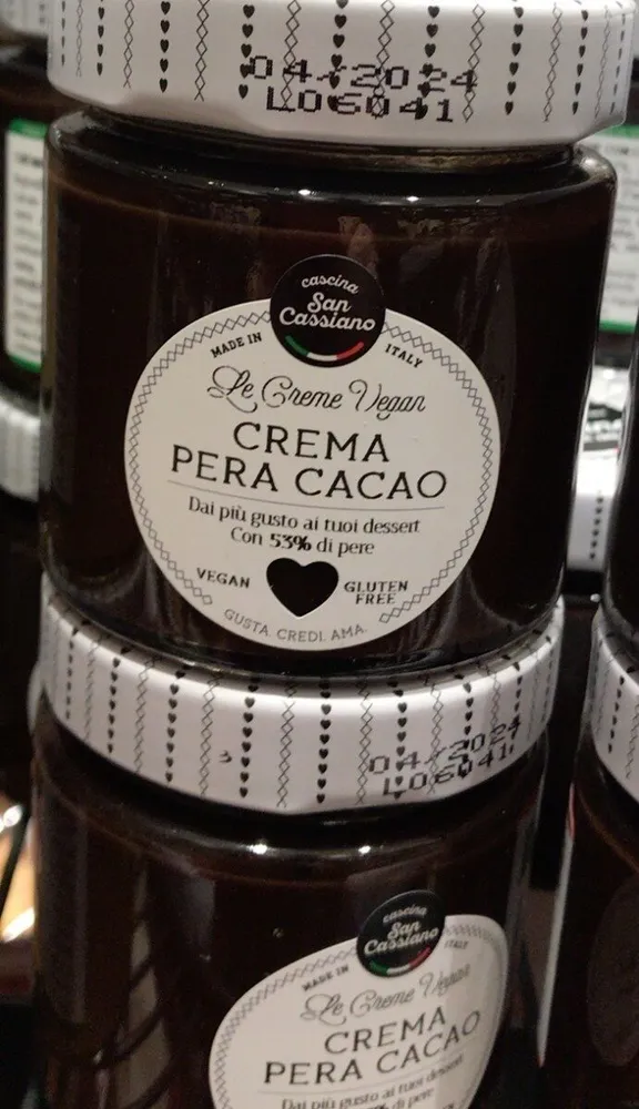 Crema pera cacao