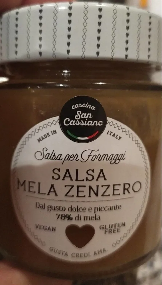Salsa mela zenzero