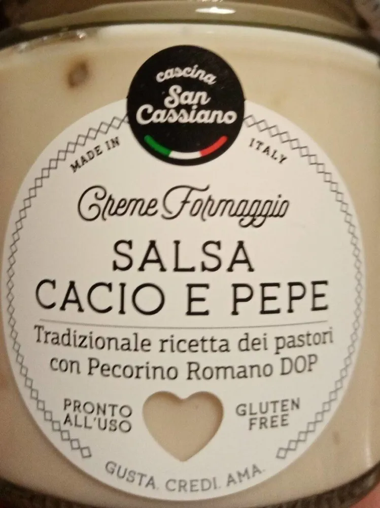 Salsa cacio e pepe