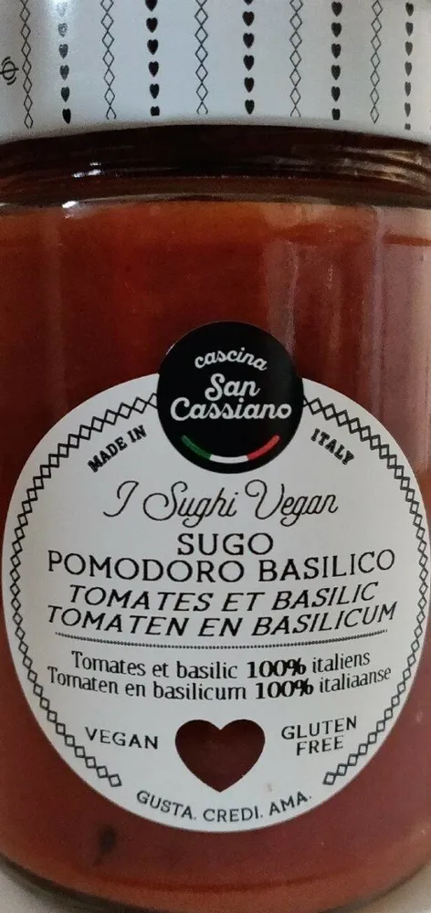 Sauce tomates et basilique