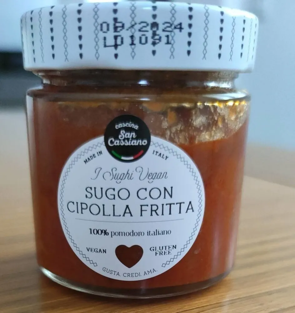 Sugo con cipolla fritta