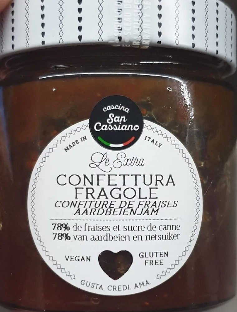 Confiture de fraises