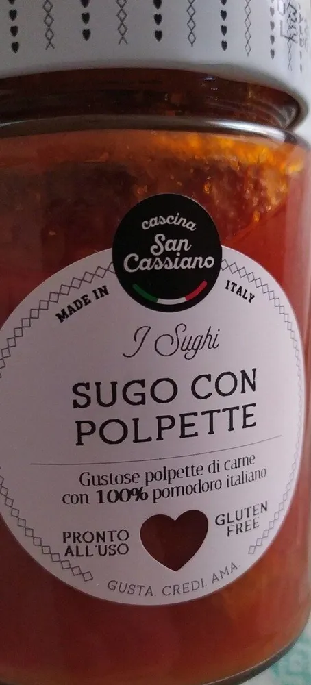 Sugo con polpette