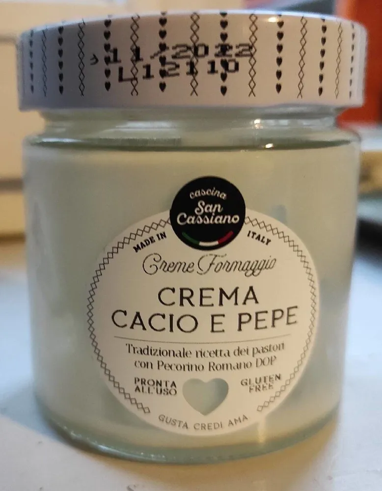 CREMA CACIO E PEPE