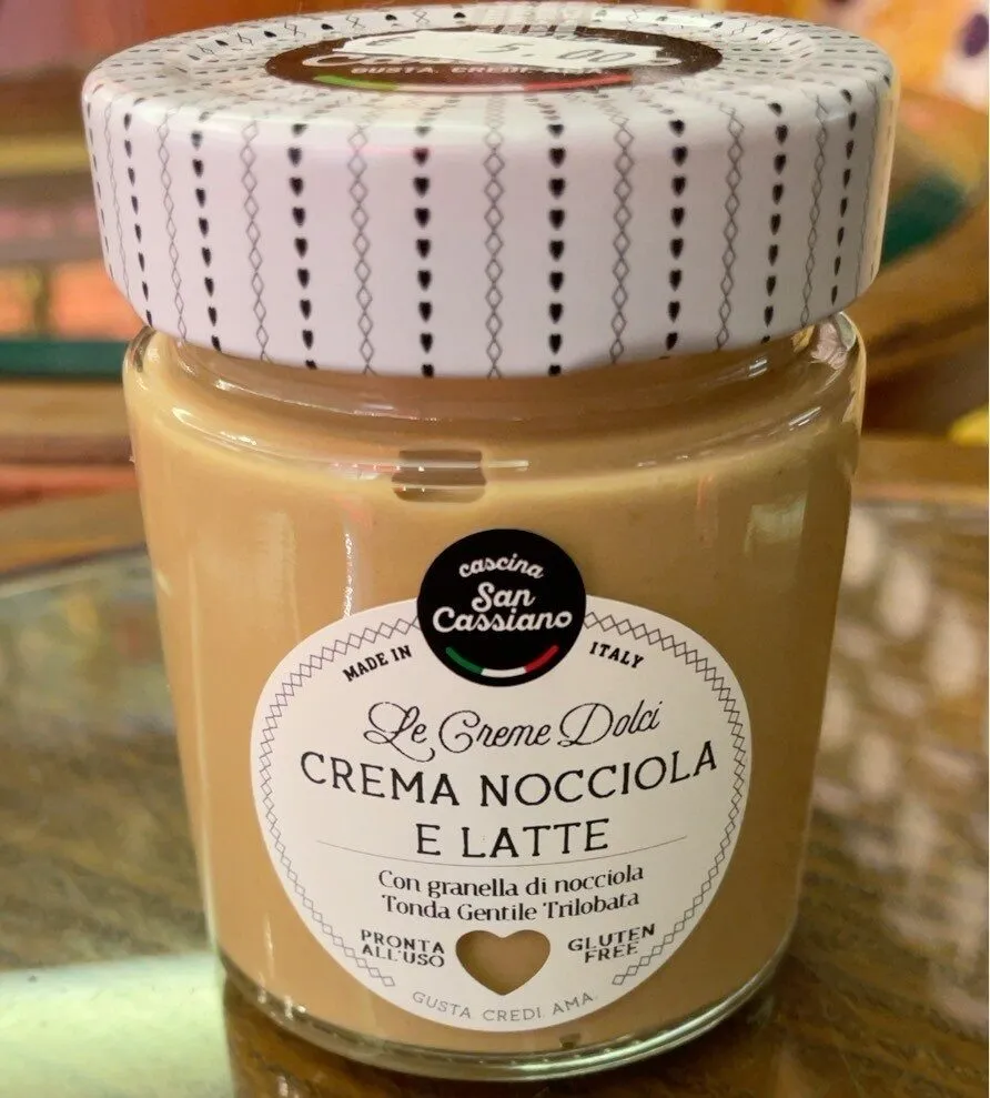 Crema nocciola e latte