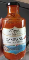 Campania sugo con mozzarella