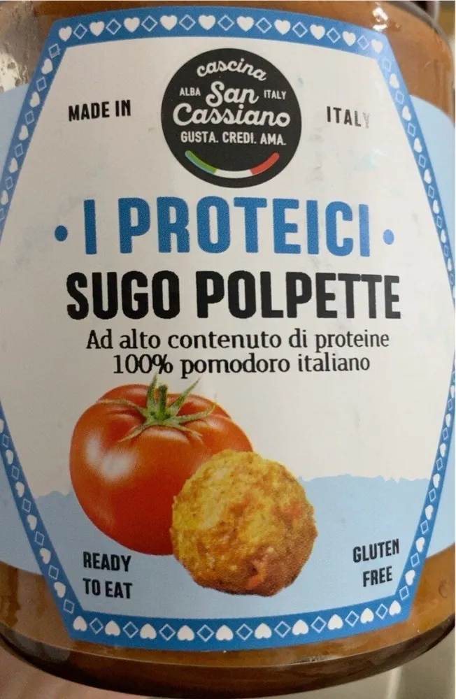 I proteici sugo polpette