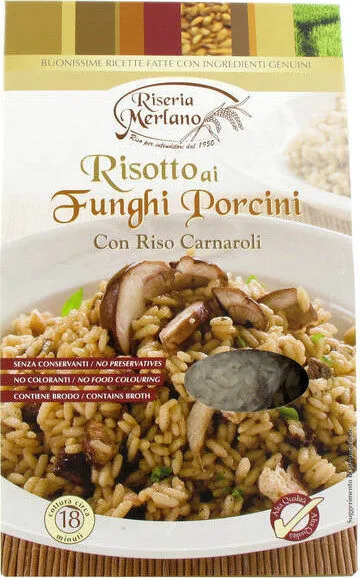 Riseria Merlano Risotto Con Funghi Porcini