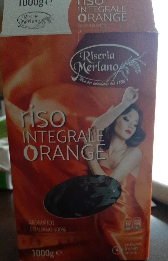 Riso integrale orange