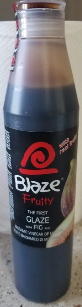 Glaze with fig and balsamic vinegar of Modena