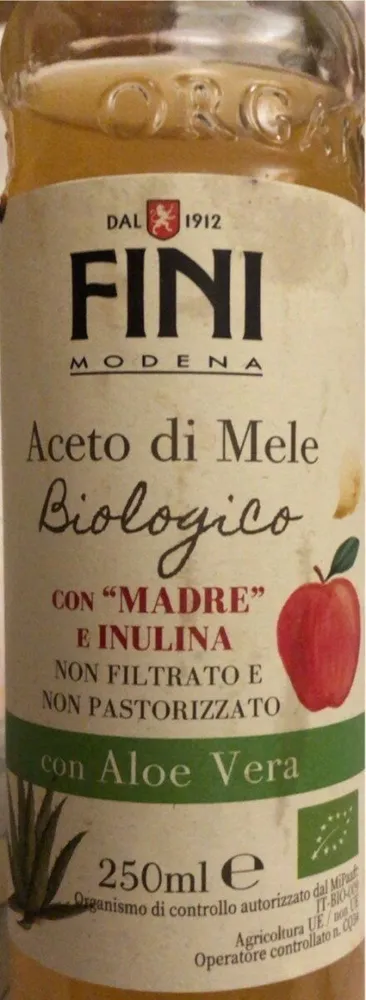 Aceto di Mele Biologico con Madre e Inulina