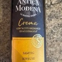 Crema con aceto balsamico