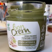 crema spalmabile pistacchio e cocco
