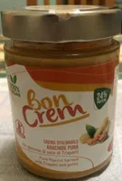 Crema spalmabile ARACHIDE PURA con gemme di sale di Trapani