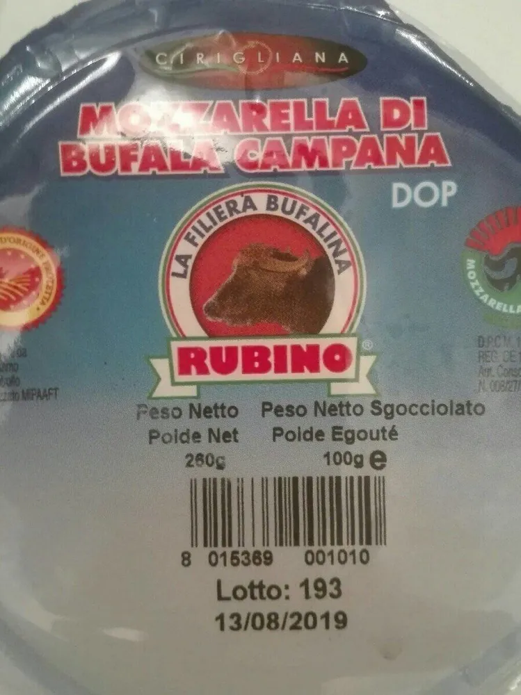 Mozzarella di bufala campana