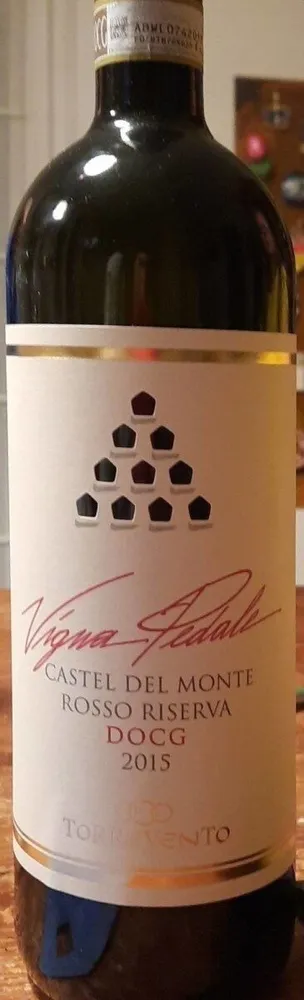 Vino rosso riserva