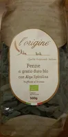 Penne di grano duro bio con alga spirulina
