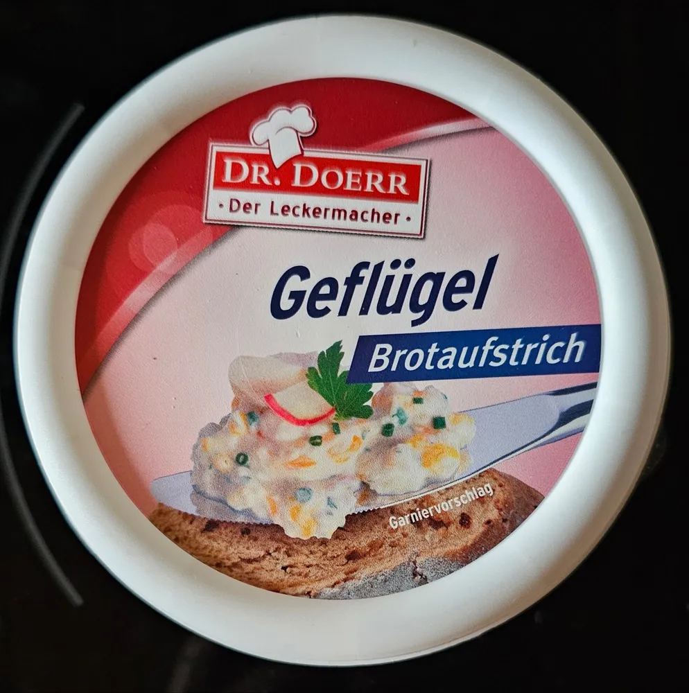 Geflügel Brotaufstrich
