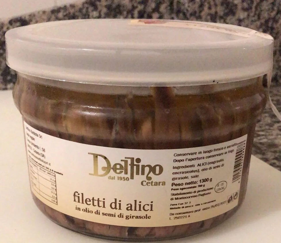 Filetti di alici