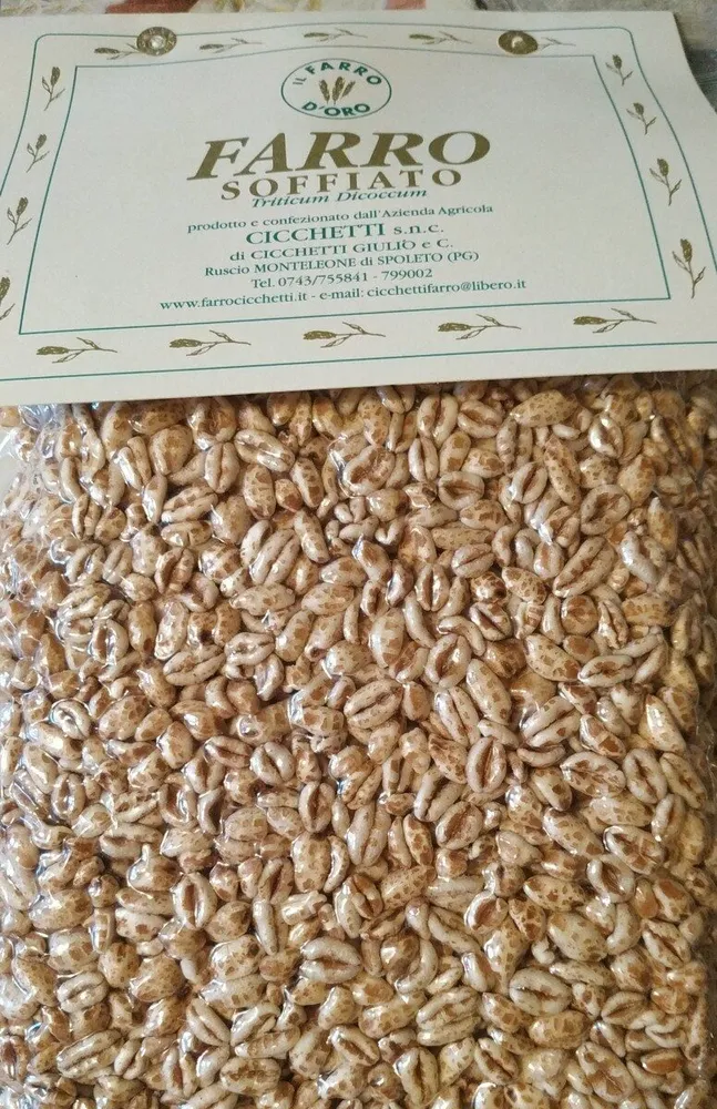 Farro soffiato