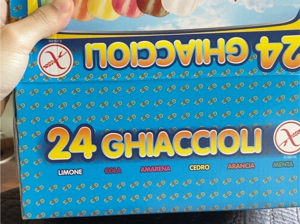 24 ghiaccioli