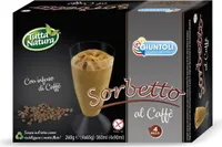 Flute con sorbetto al caffè pezzi