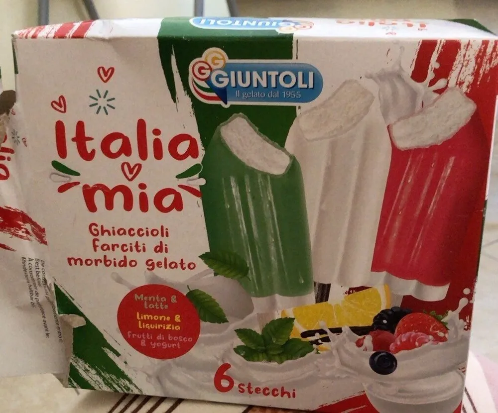 Italia mia ghiaccioli