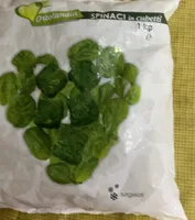 Spinaci in cubetti