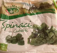 Spinaci in cubetti