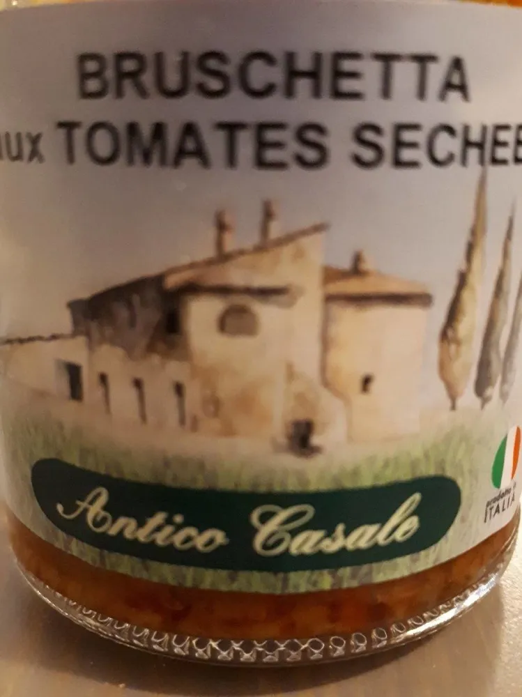 Bruschetta aux tomates séchées