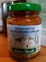 Bruschetta aux poivrons grillés