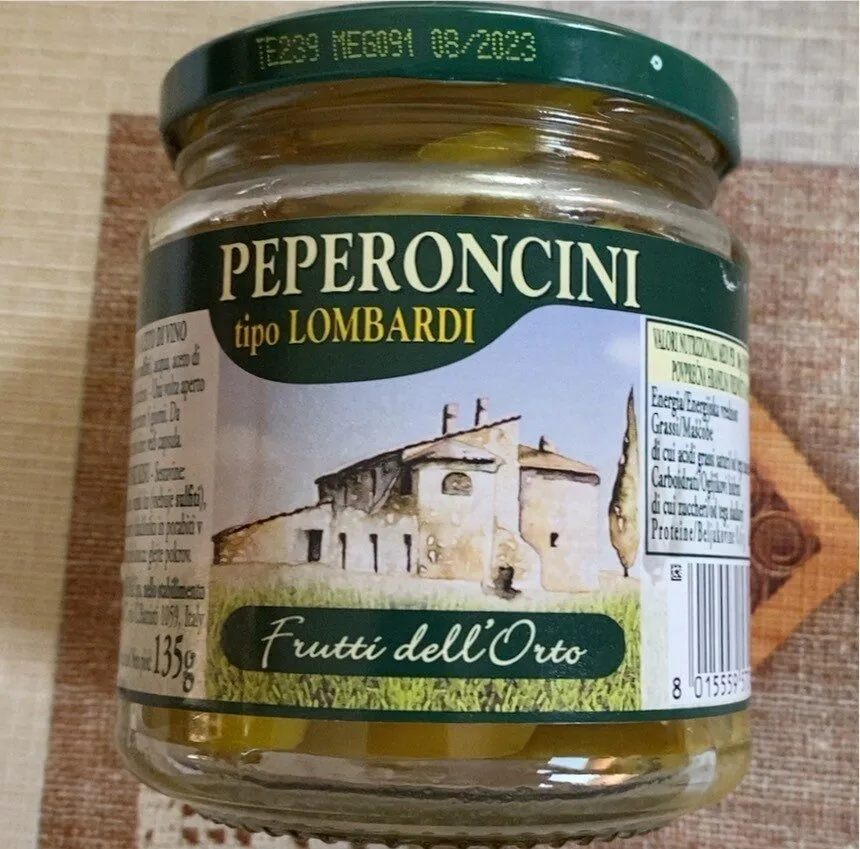 Peperoncini tipo Lombardi