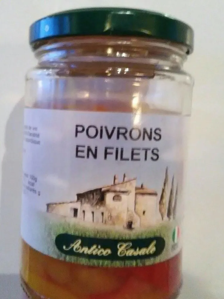 Poivrons en filets