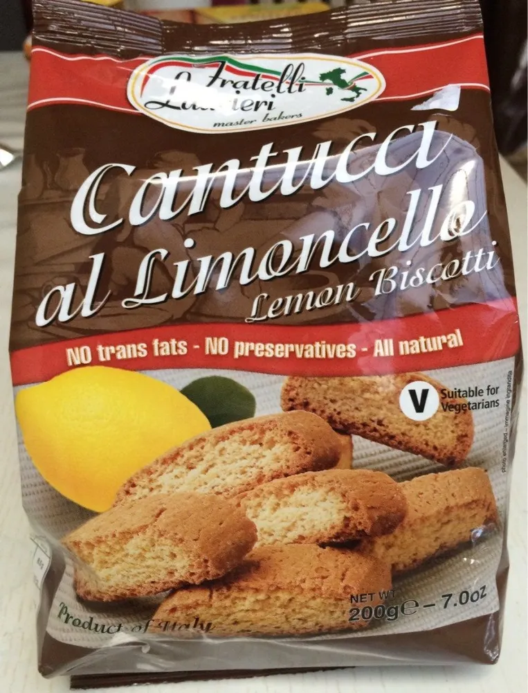 Cantucci al limoncello
