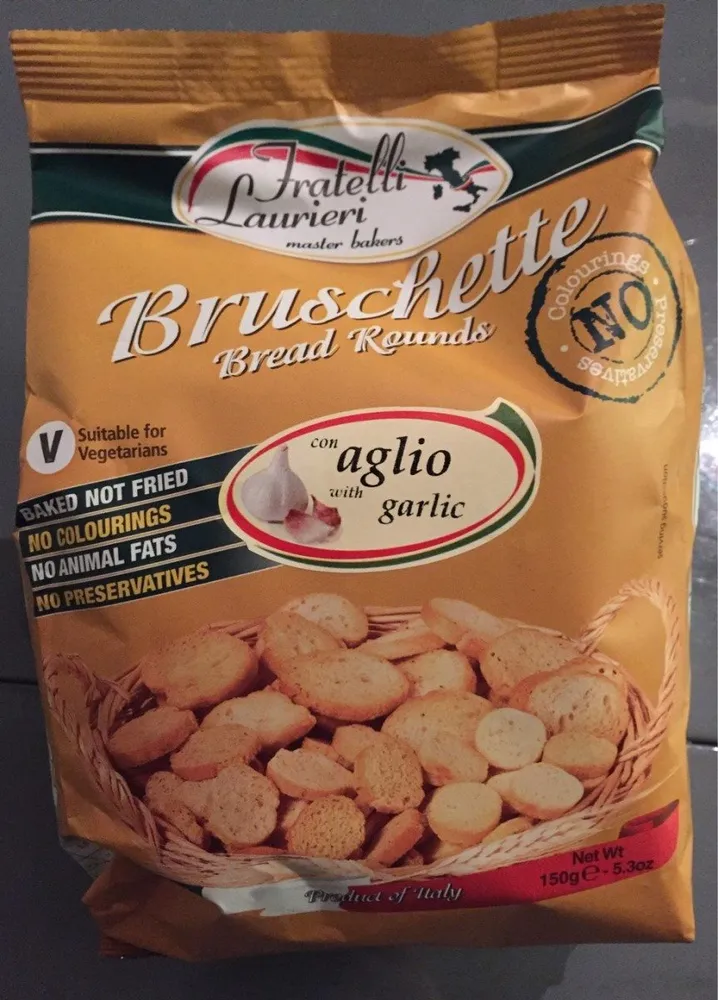 Fratelli Laurieri Bruschetta With Garlic