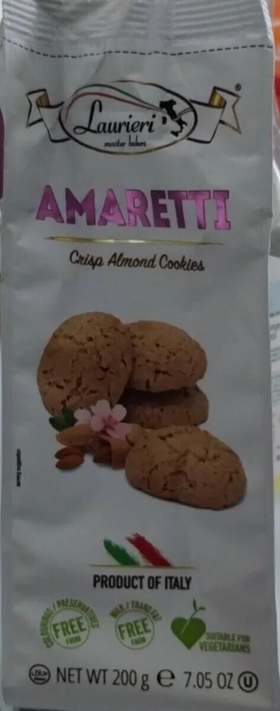 AMARETTI - crisp almond cookies