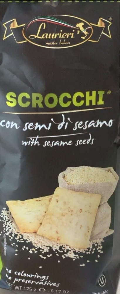 Scrocchi aux graines de sésame