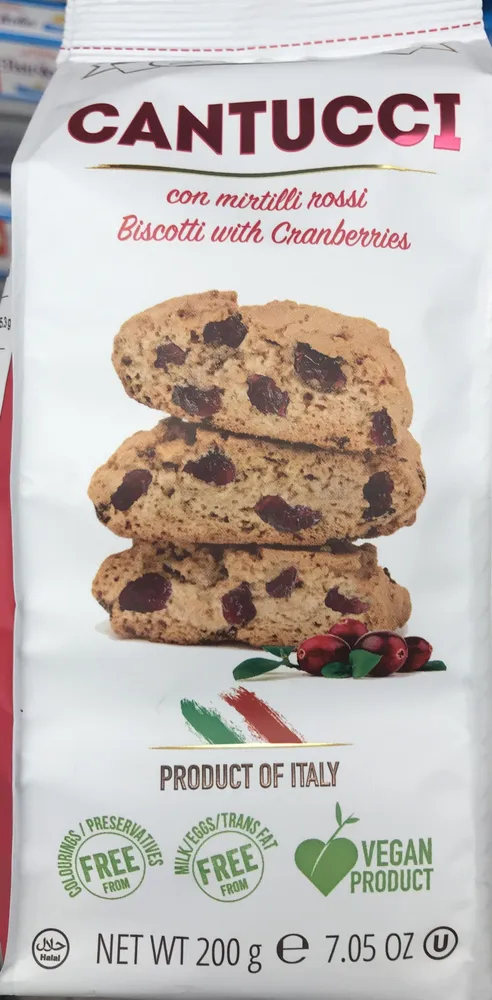 Biscuits aux cranberries