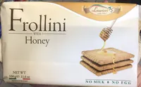 Frollini with honey