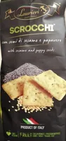 Scrocchi with sesame and poppy seeds