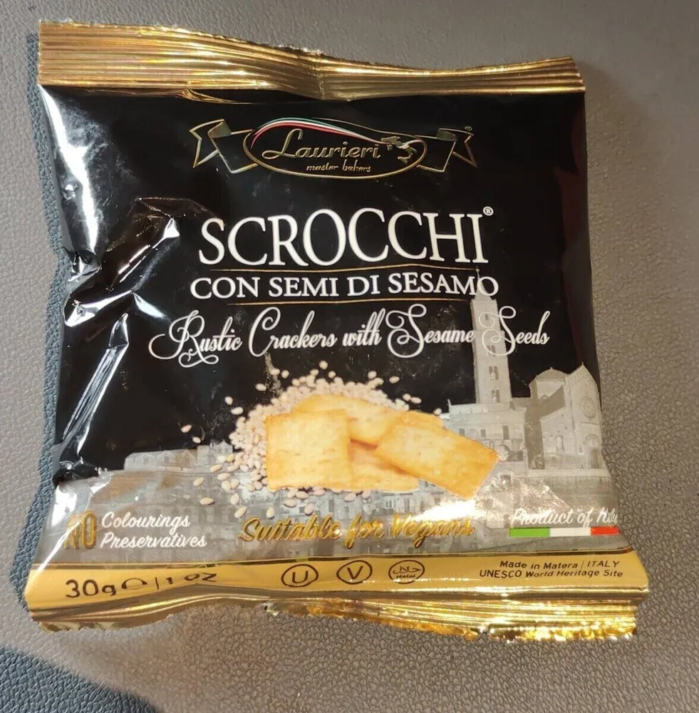 Scrocchi con sesame