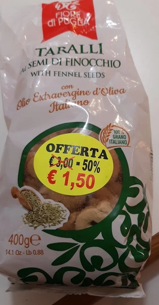 Taralli ai semi di finocchio