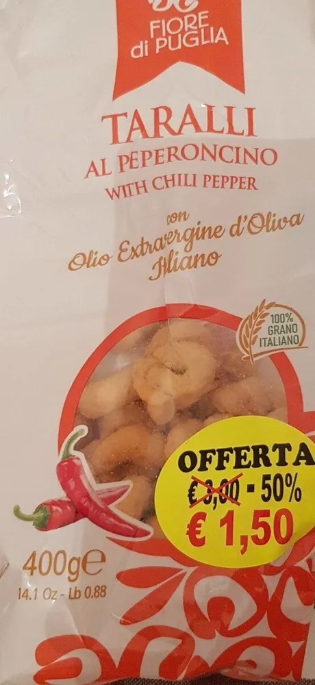 Taralli al peperoncino