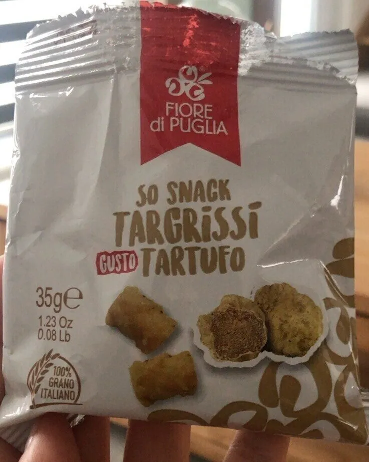 So snack targrissi tartufo