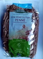 Penne, deegwaren van volkoren durum tarwegriesmeel