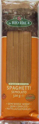 Spaghetti Semolato Demi Complets Bio
