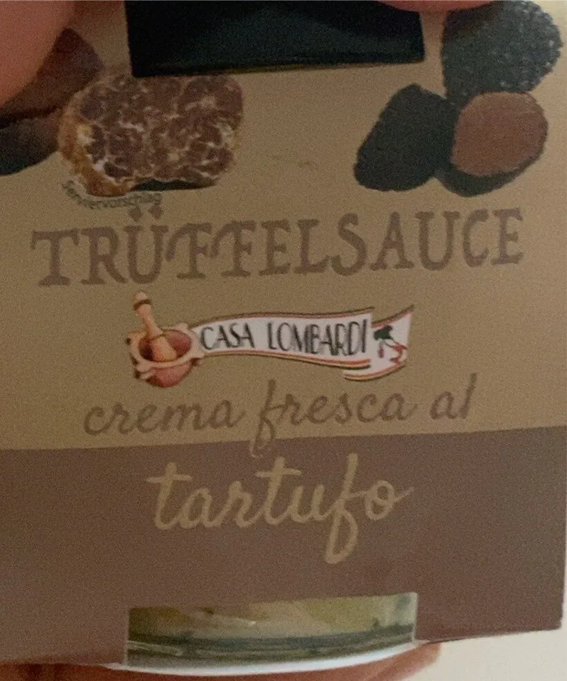 Crema fresca al tartufo Trüffelsauce