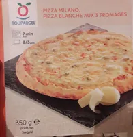 Pizza blanche aux 3 fromages