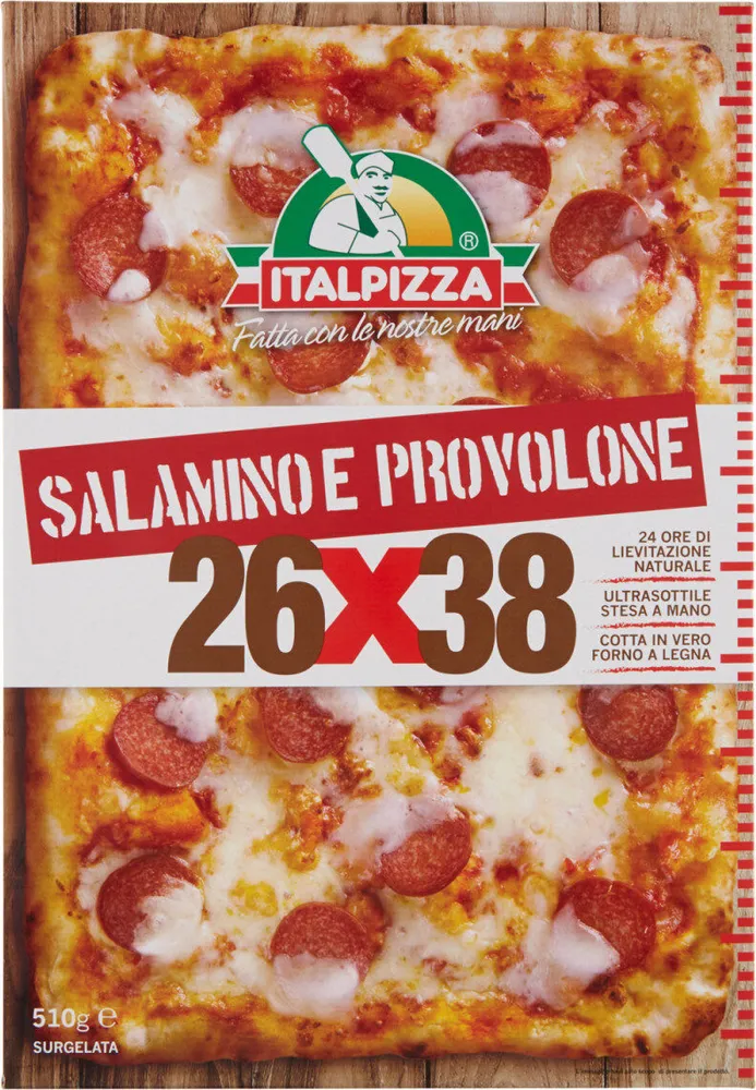 Salamino e provolone surgelata